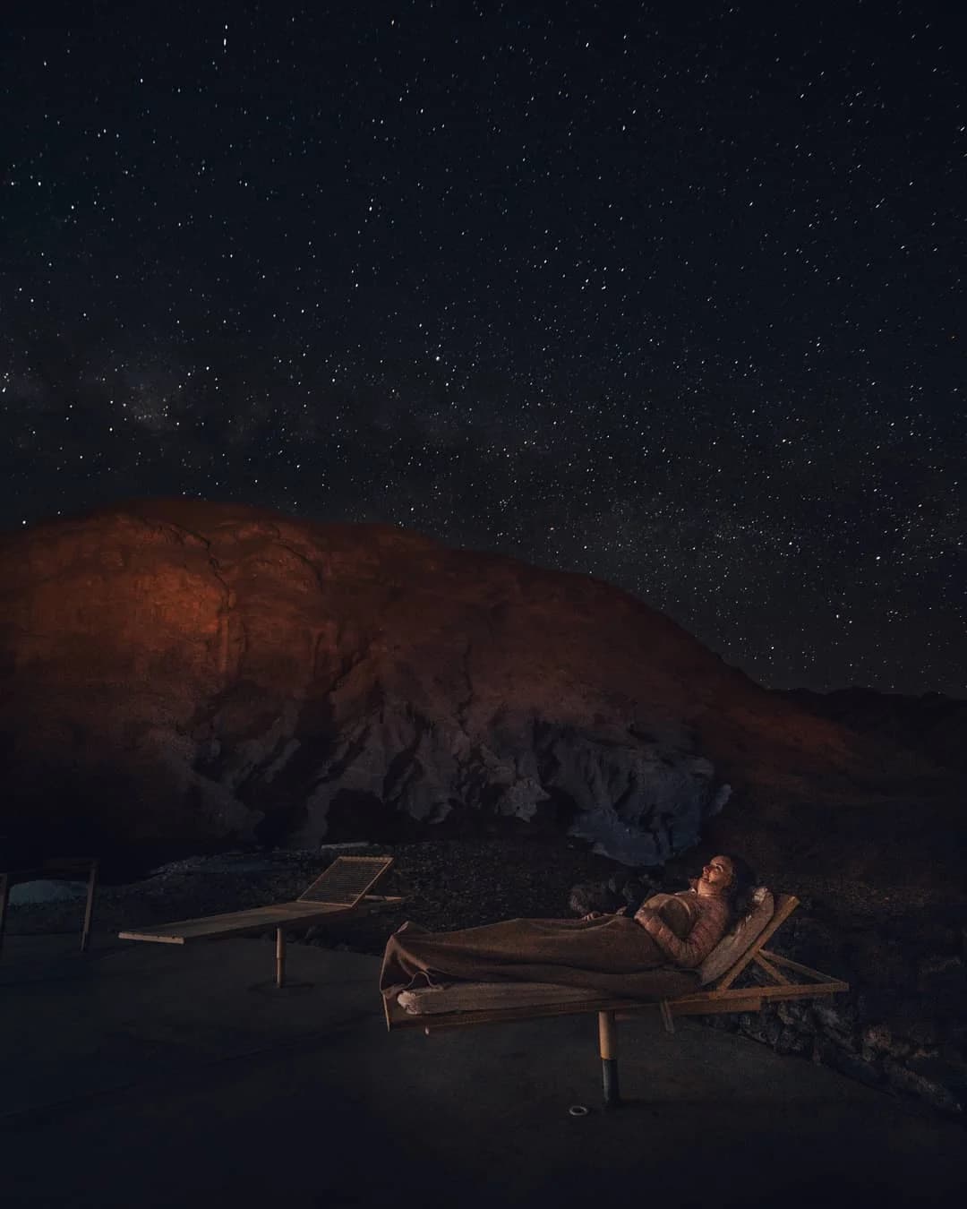 Observatório de estrelas Atacama