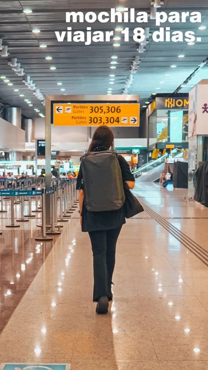 18 dias viajando com uma mochila