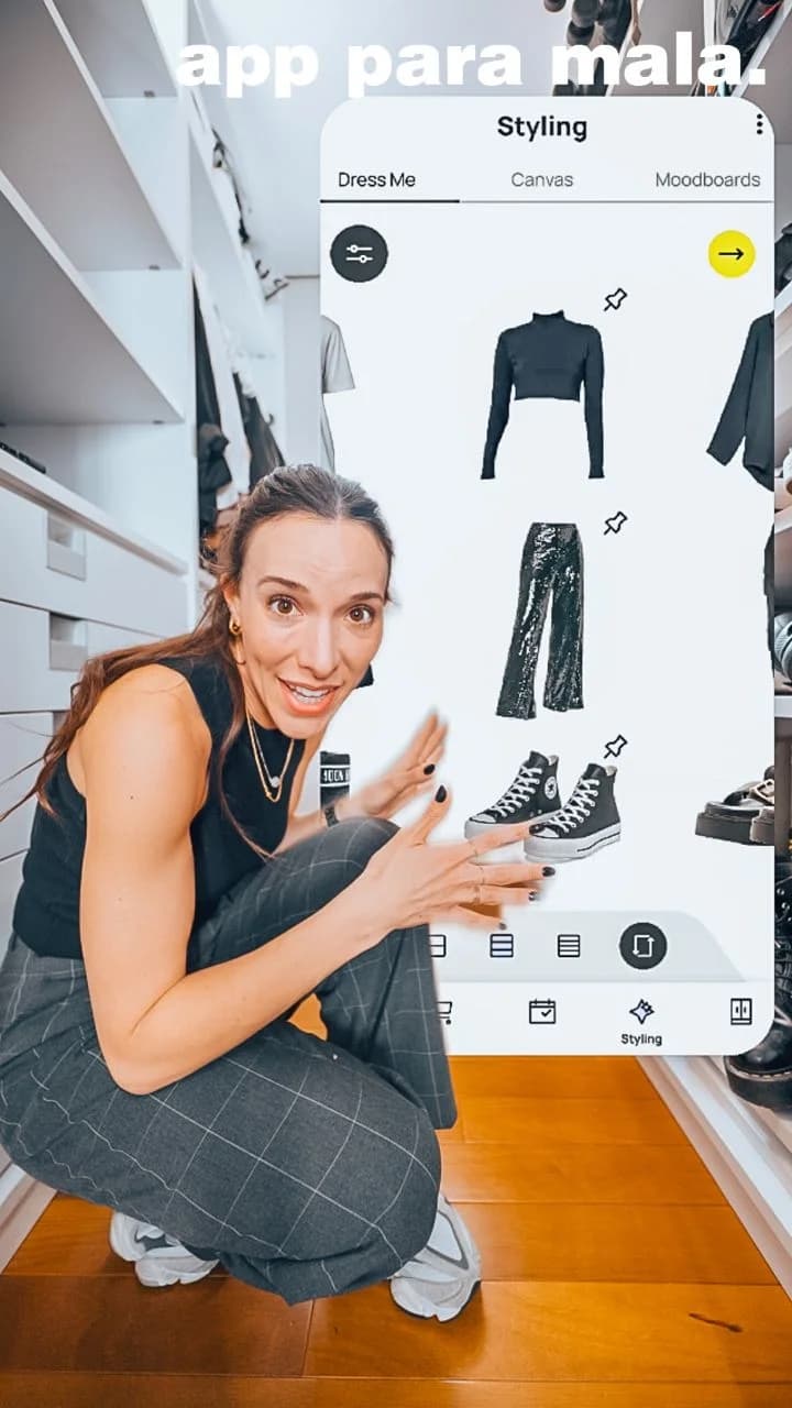 App pra ajudar a fazer mala