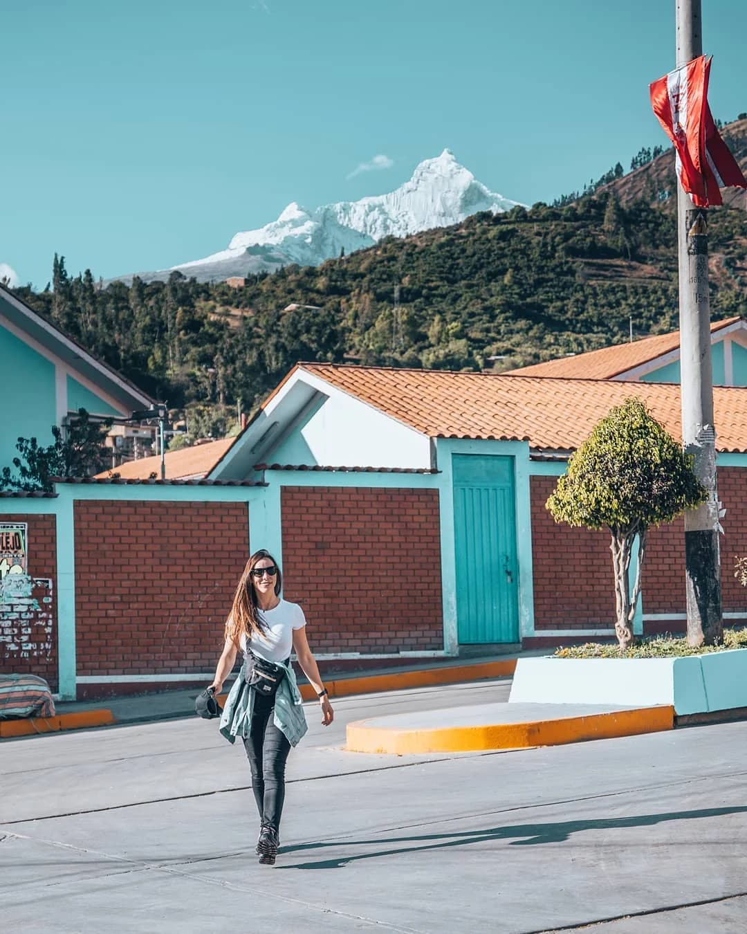 Chegando em Yungay
