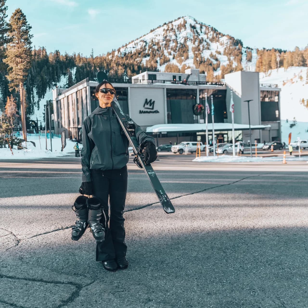 Carrossel em Mammoth Mountain