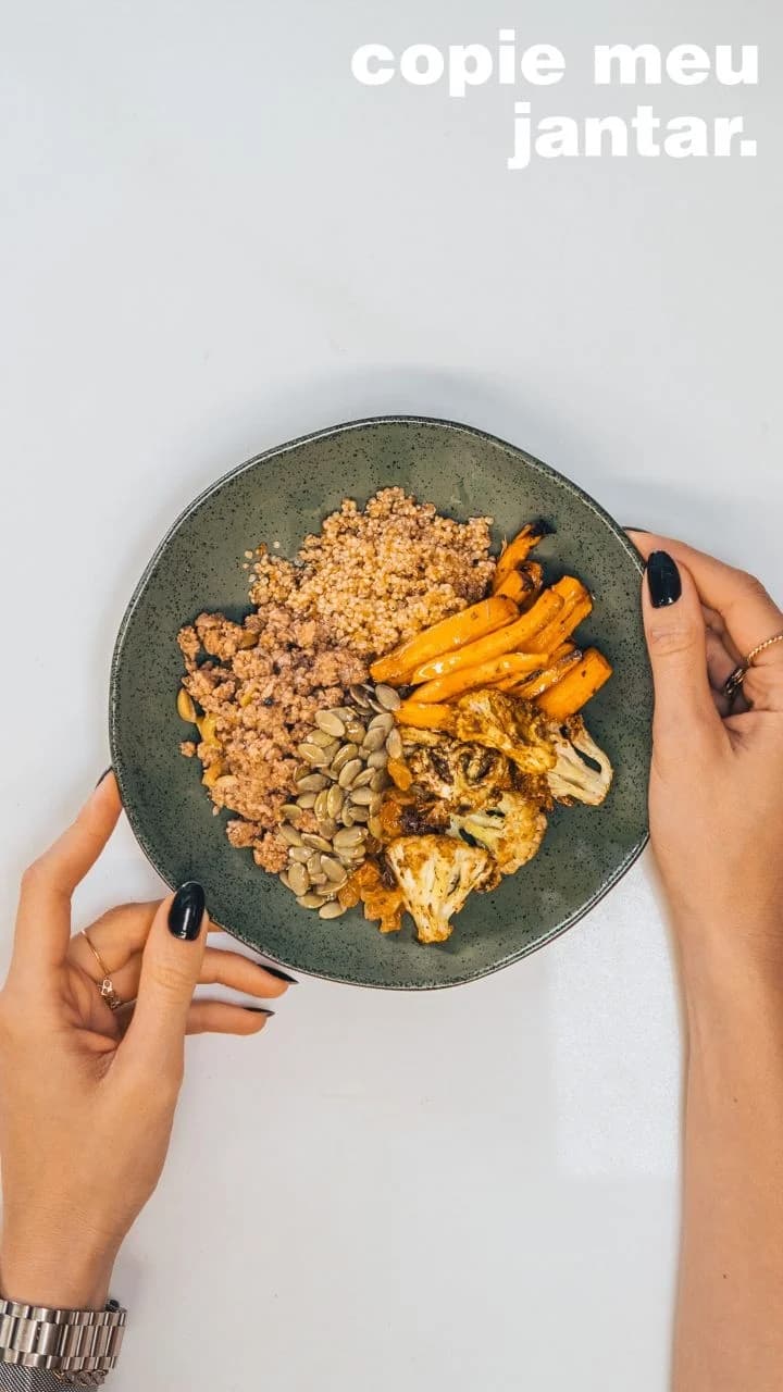 Bowl com carne moída