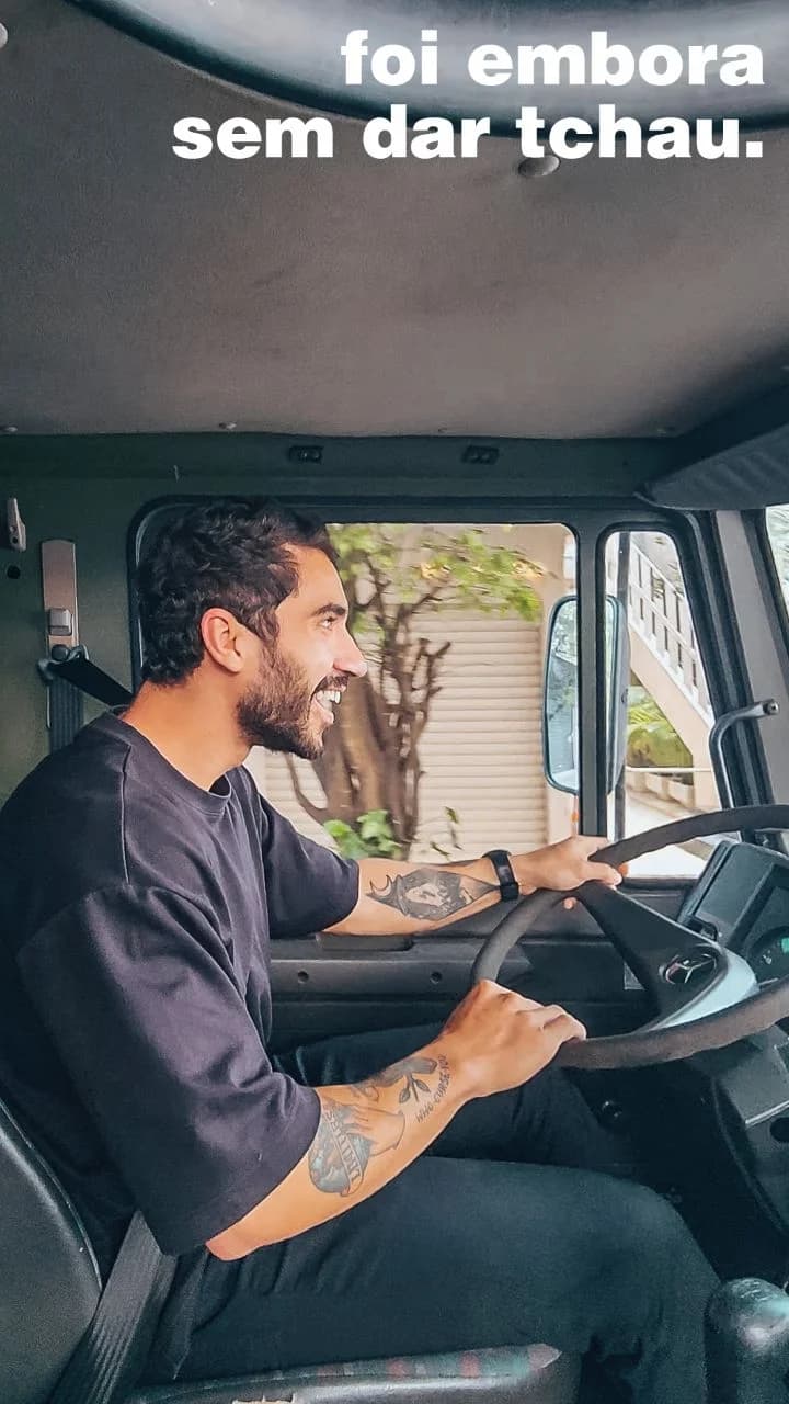 O dia em que meu marido dirigiu um Unimog