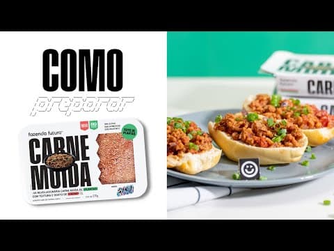 CARNE MOÍDA DO FUTURO | COMO PREPARAR
