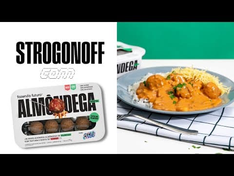 STROGONOFF DE ALMÔNDEGA DO FUTURO | RECEITA