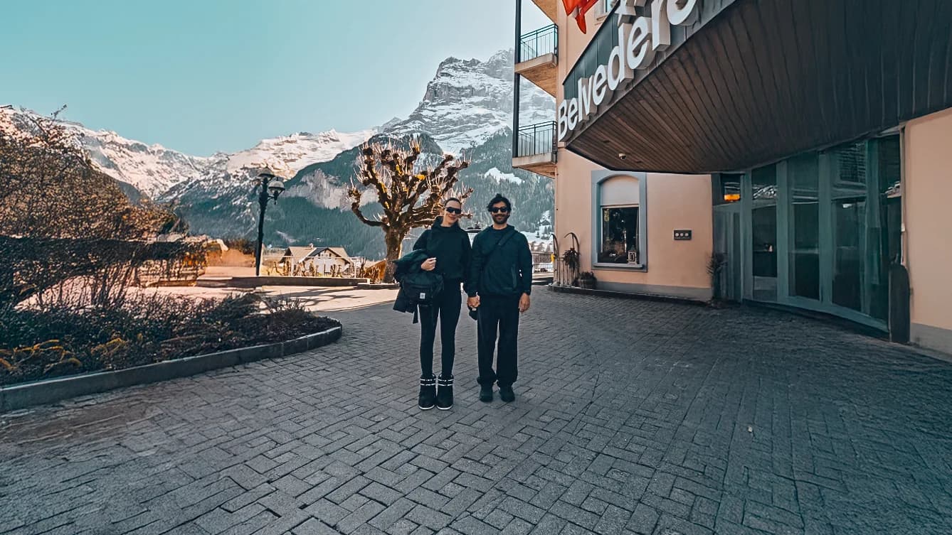 Rodrigo e Beta na Suíça