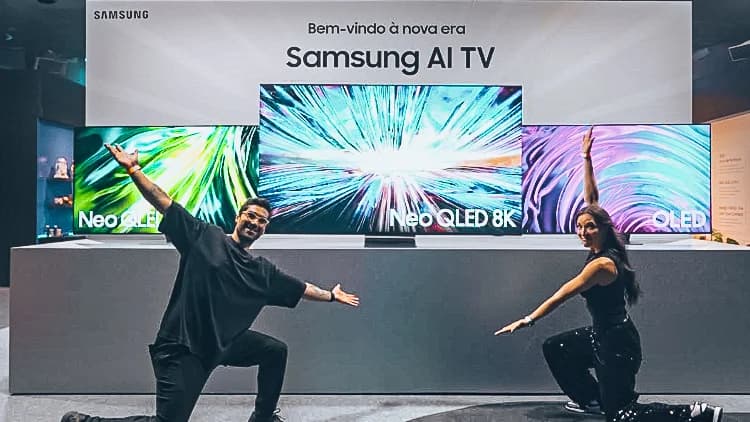 Lançamento Samsung AI TVs