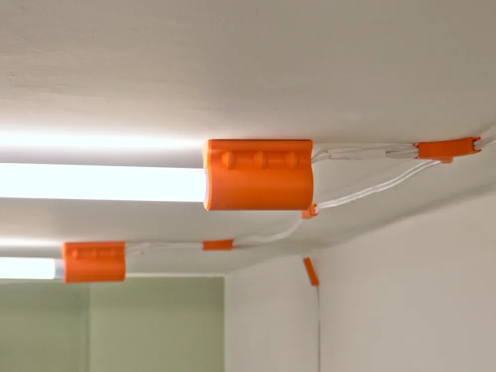 Suporte para lâmpadas T8